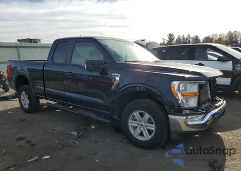 2022 Ford F150 Super Cab из США, поврежденный, VIN 1FTEX1EP1NKF29501